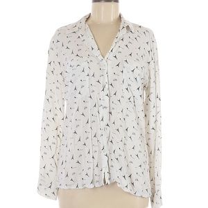Paris Eiffel Tower Tailored Button Up